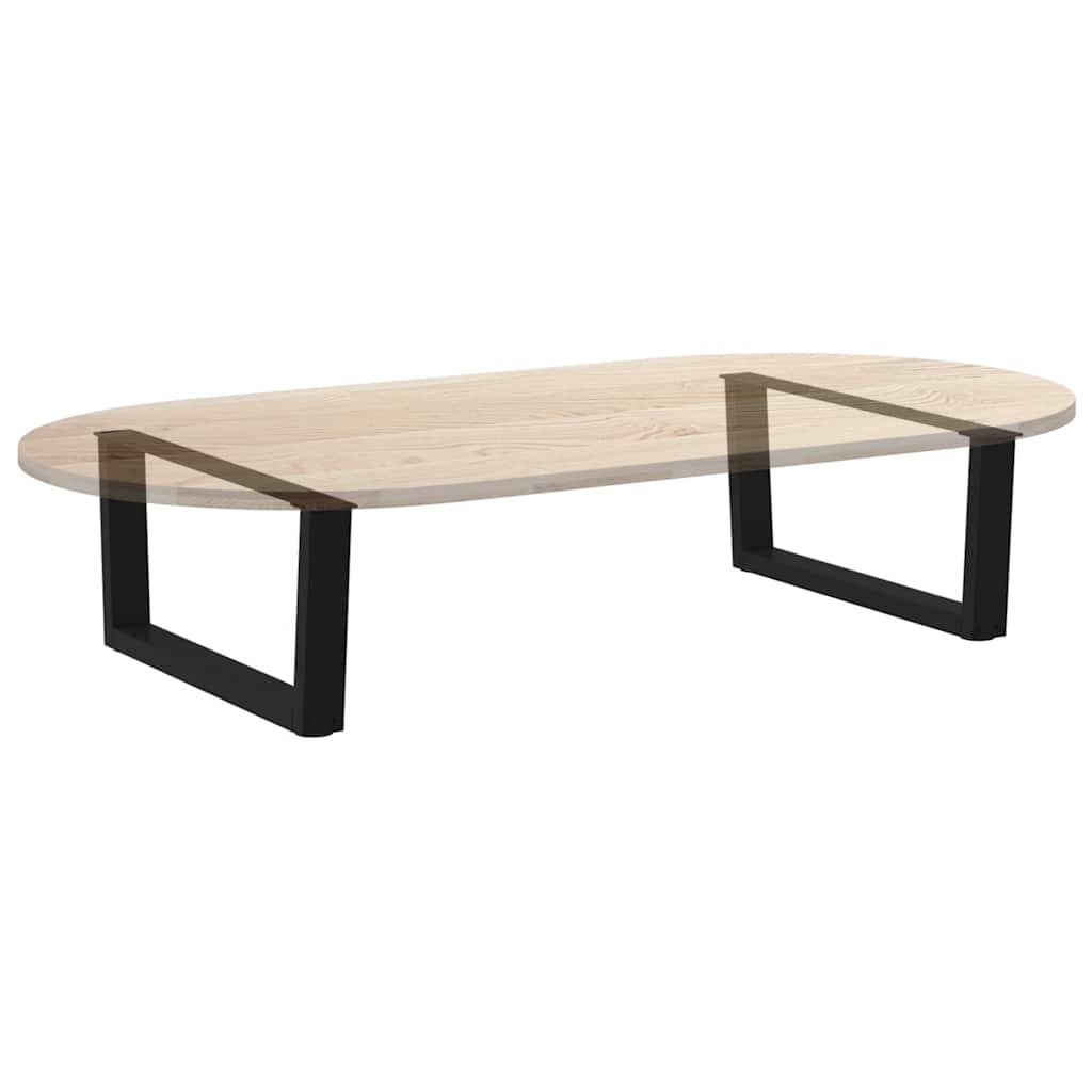 Pieds de table à manger forme V 2 pcs noir 70x(30-31,3)cm acier Pieds de table vidaXL