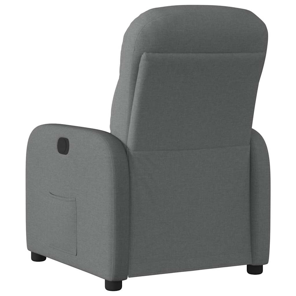 Fauteuil inclinable électrique Gris foncé Tissu - Xios Store SNC