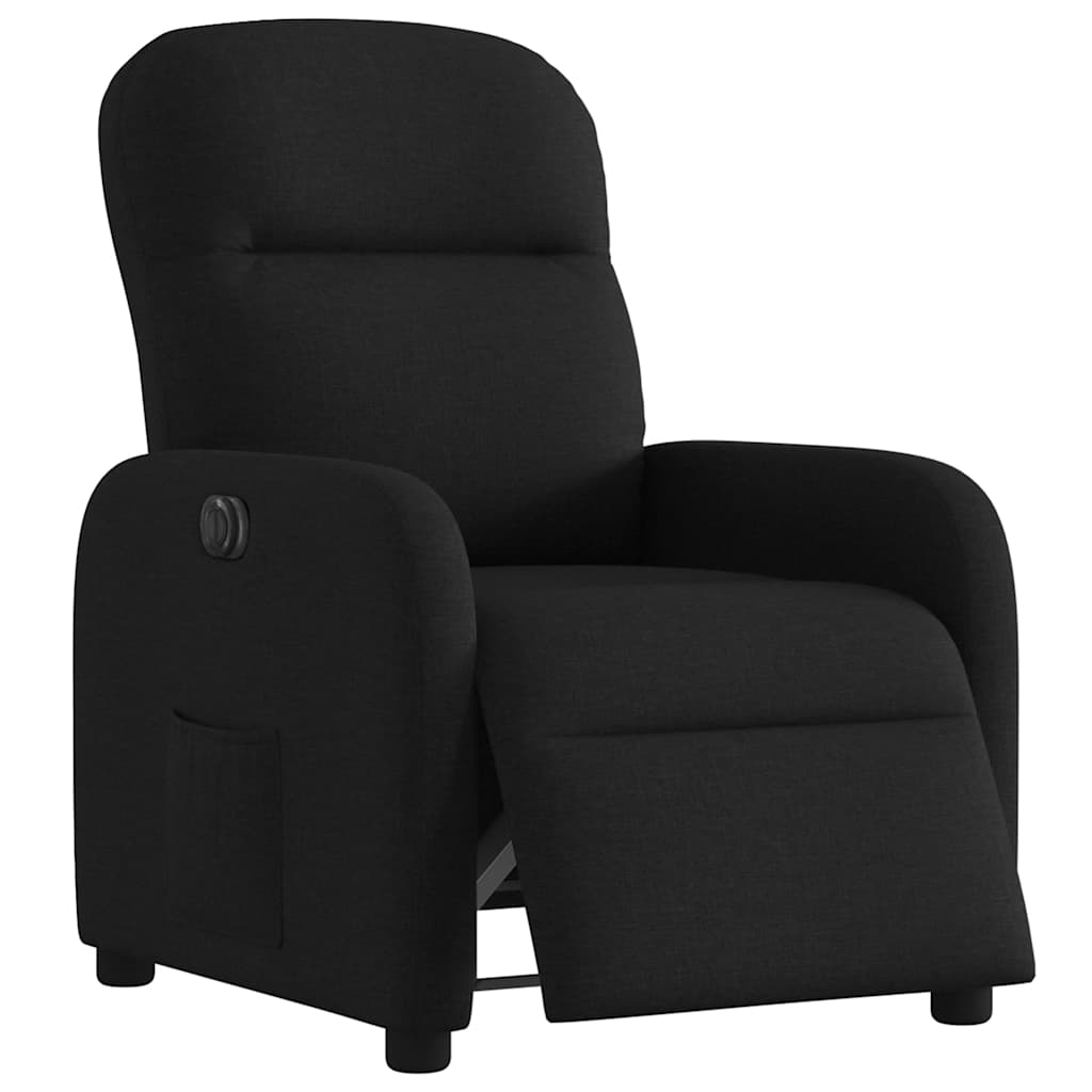 Fauteuil inclinable électrique Noir Tissu - Xios Store SNC