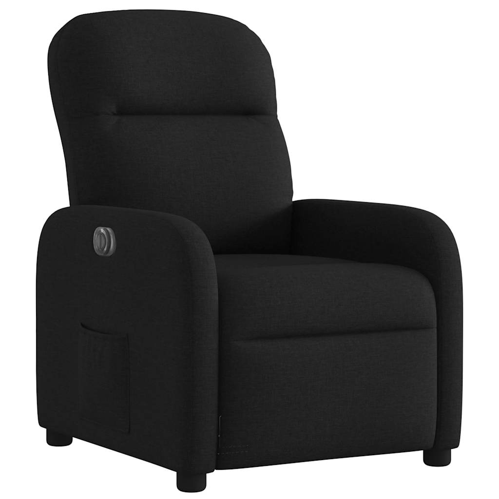 Fauteuil inclinable électrique Noir Tissu - Xios Store SNC