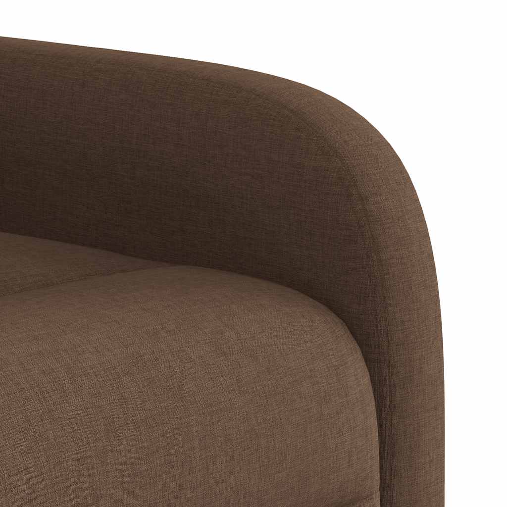 Fauteuil inclinable électrique Marron Tissu - Xios Store SNC