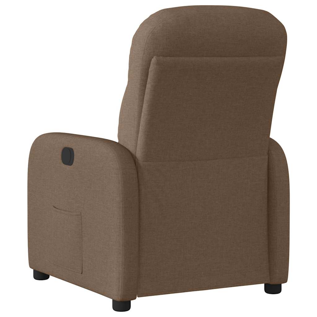 Fauteuil inclinable électrique Marron Tissu - Xios Store SNC