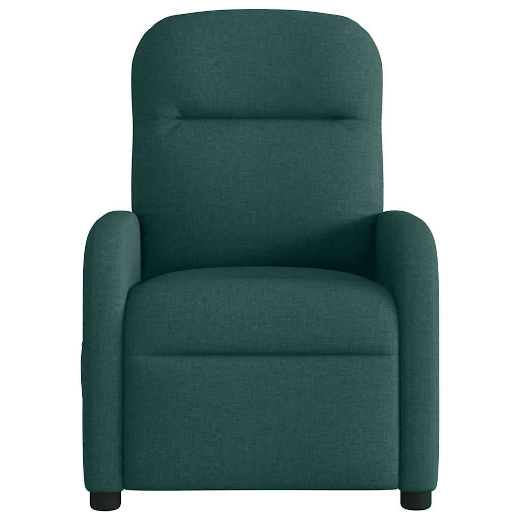 Fauteuil inclinable électrique Vert foncé Tissu - Xios Store SNC