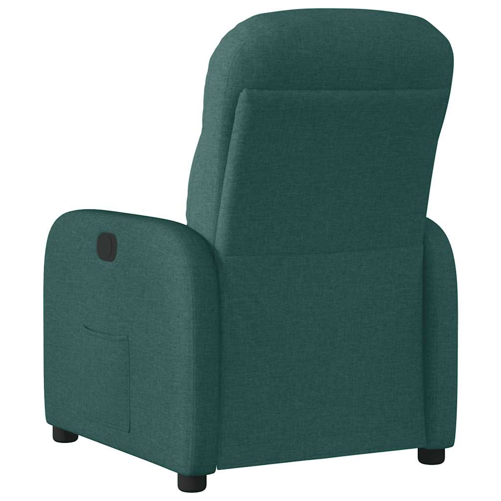 Fauteuil inclinable électrique Vert foncé Tissu - Xios Store SNC