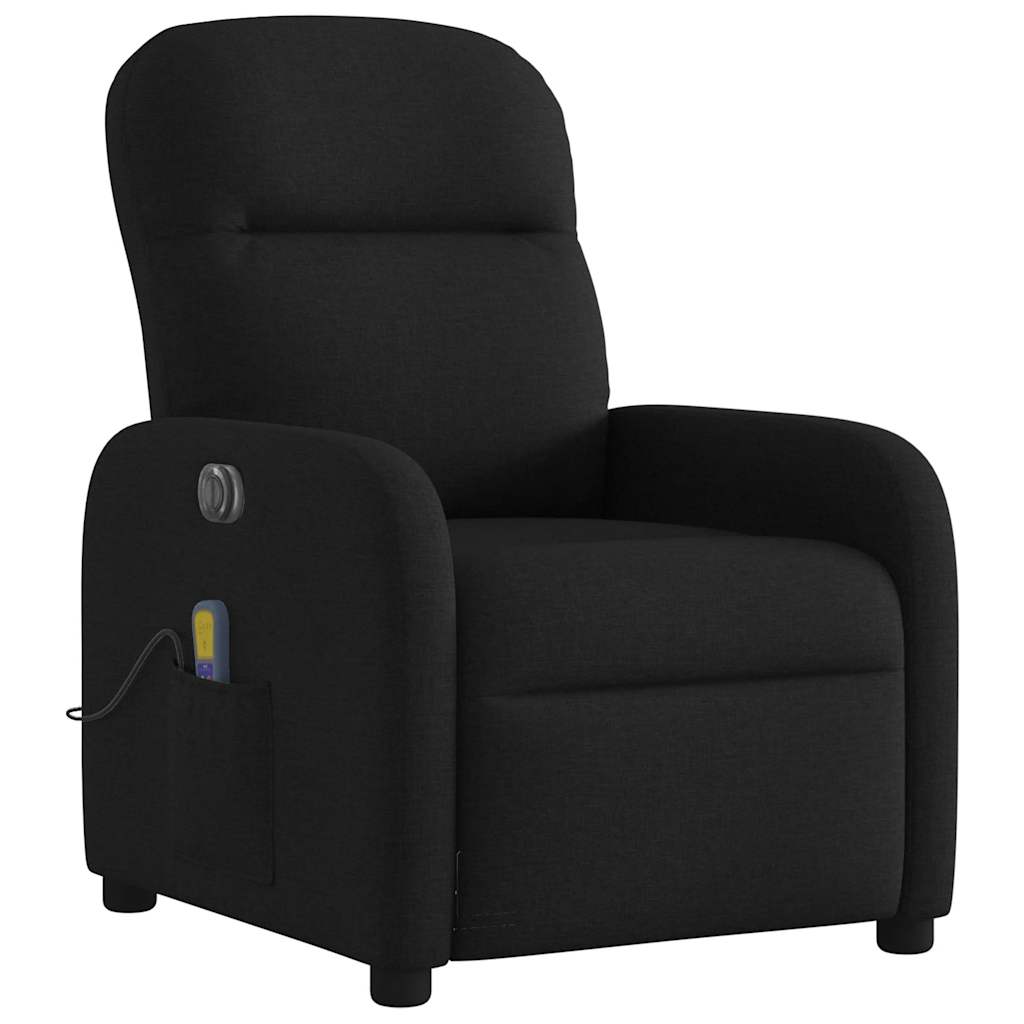 Fauteuil de massage inclinable électrique Noir Tissu - Xios Store SNC