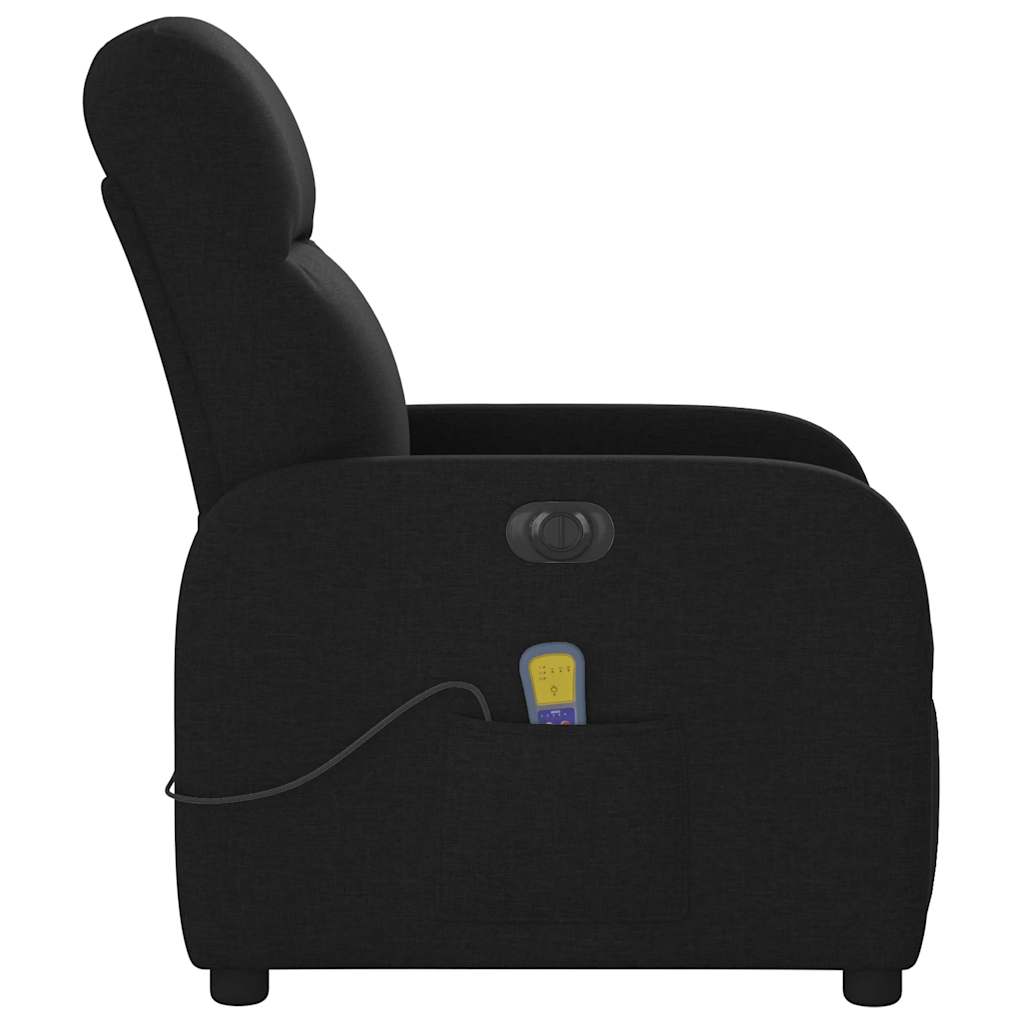 Fauteuil de massage inclinable électrique Noir Tissu - Xios Store SNC