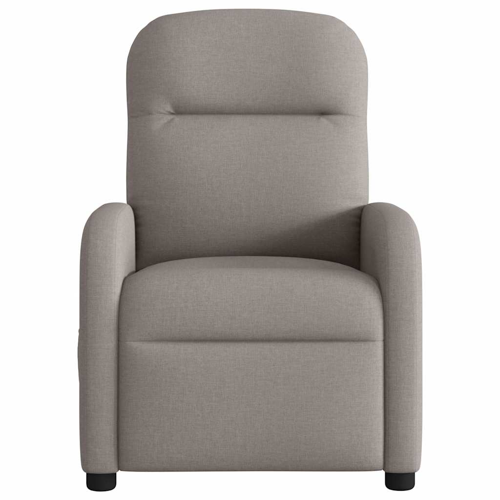 Fauteuil de massage inclinable électrique Taupe Tissu - Xios Store SNC