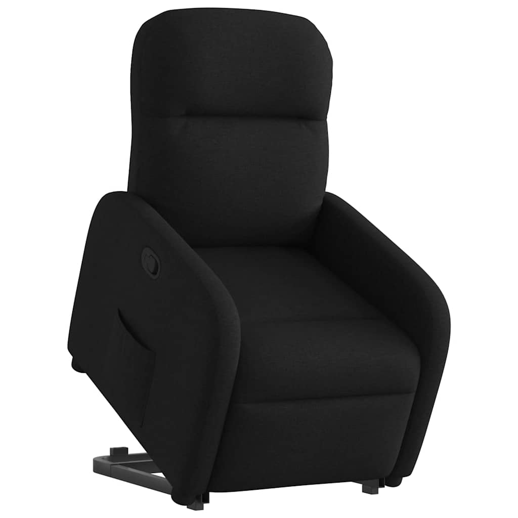 Fauteuil inclinable noir tissu Fauteuils vidaXL   