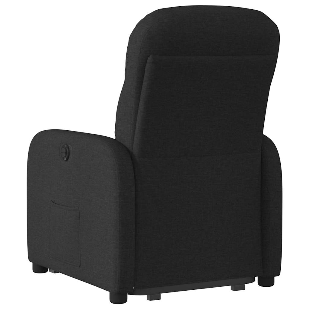 Fauteuil inclinable noir tissu Fauteuils vidaXL   