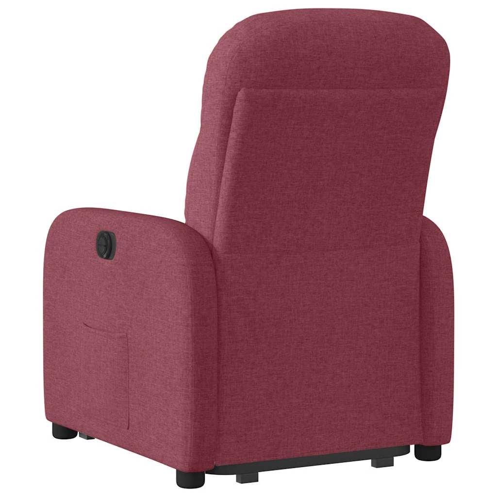 Fauteuil inclinable rouge bordeaux tissu Fauteuils vidaXL   