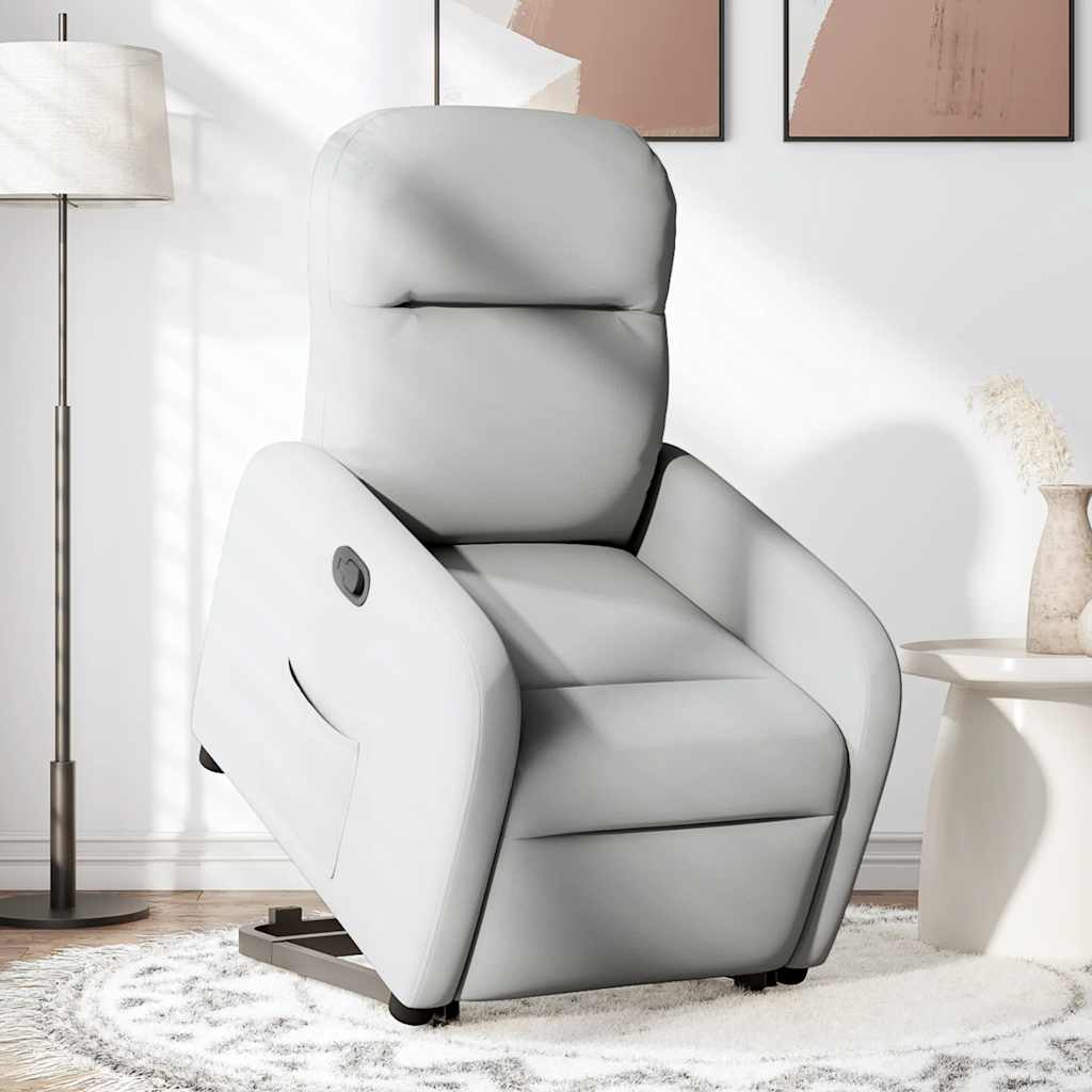 Fauteuil inclinable gris nuage tissu Fauteuils vidaXL   