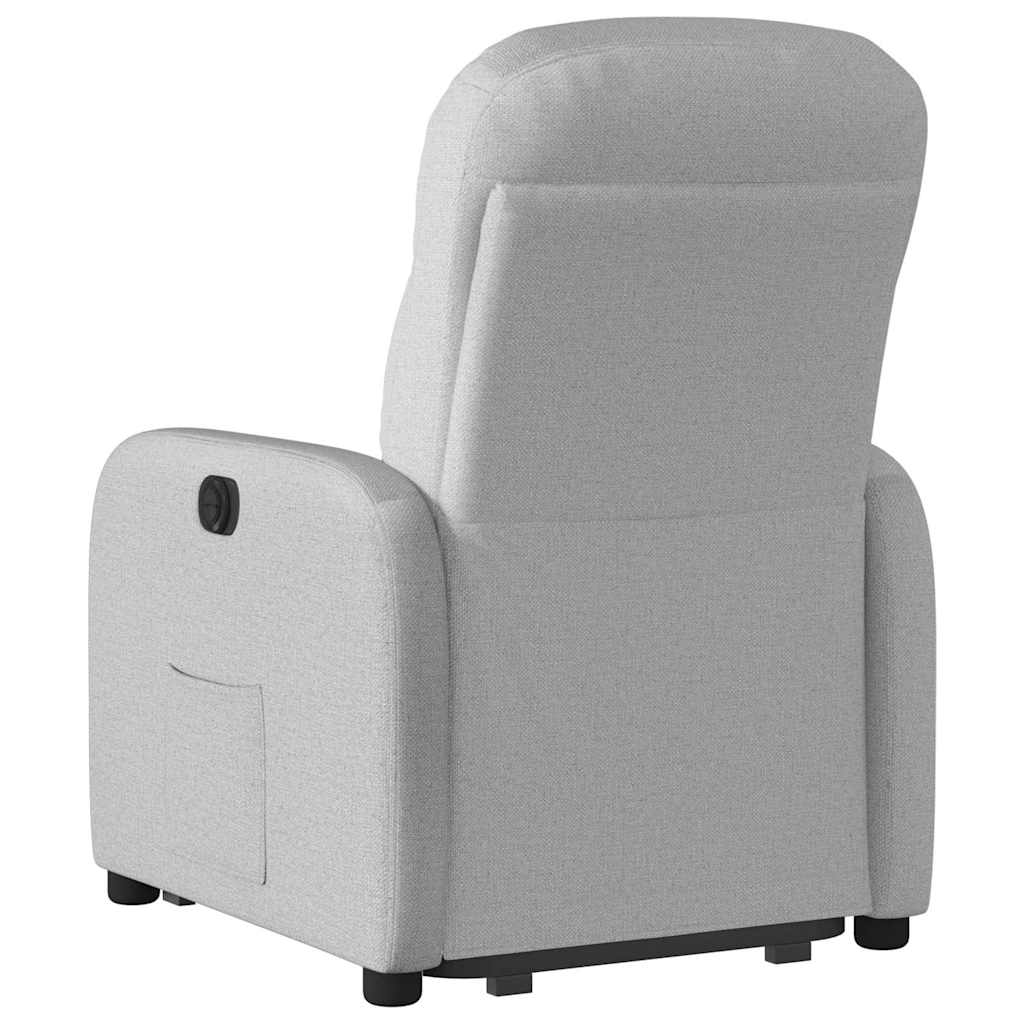 Fauteuil inclinable électrique gris nuage tissu Fauteuils vidaXL   