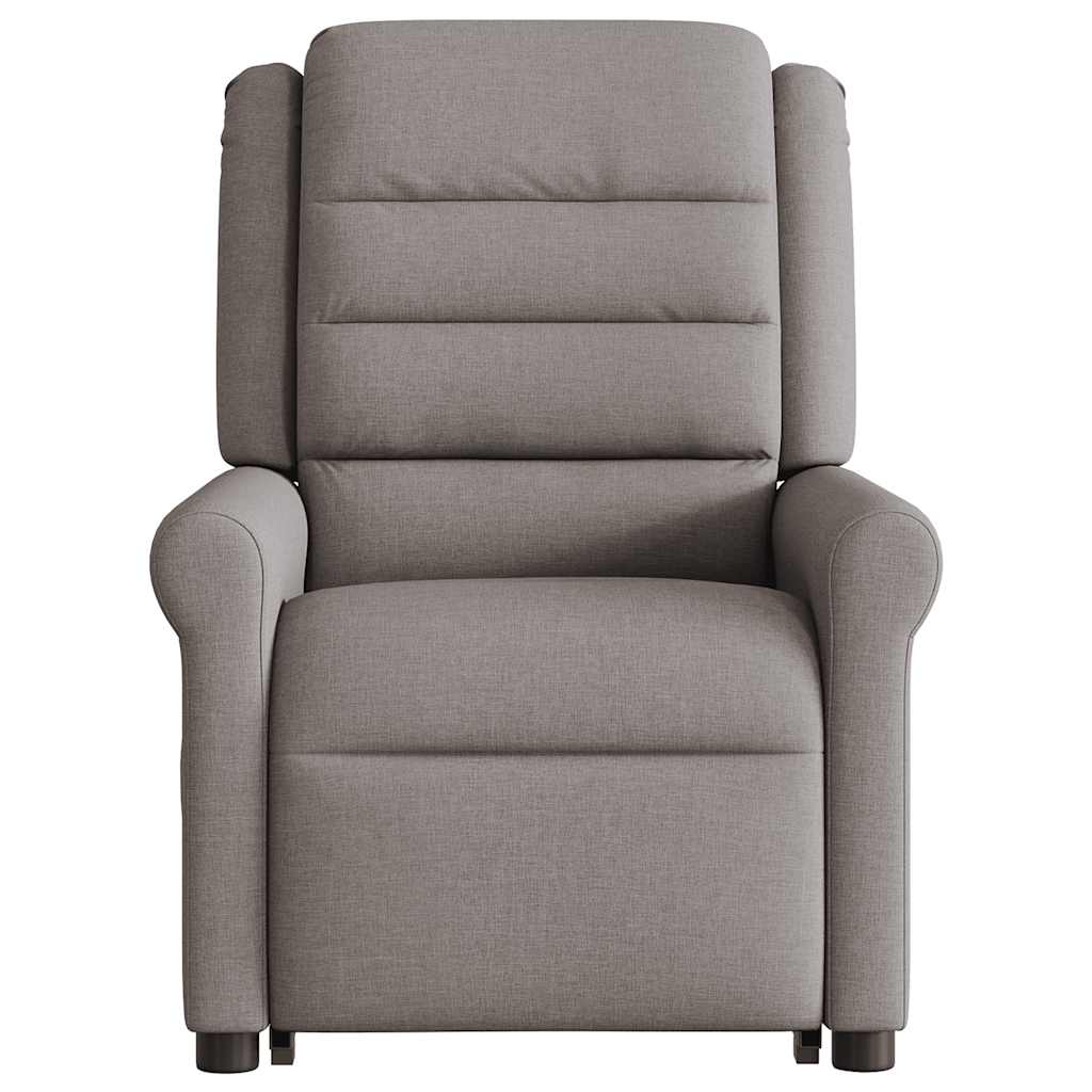 Fauteuil inclinable taupe tissu Fauteuils vidaXL