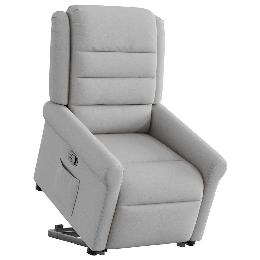 Fauteuil inclinable gris nuage tissu Fauteuils vidaXL