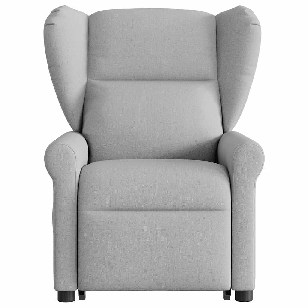 Fauteuil inclinable de massage électrique gris nuage tissu Fauteuils vidaXL