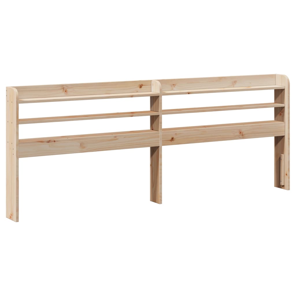 Cadre de lit sans matelas 160x200 cm bois massif de pin Lits & cadres de lit vidaXL   