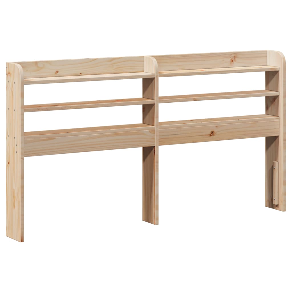 Cadre de lit sans matelas 160x200 cm bois massif de pin Lits & cadres de lit vidaXL   