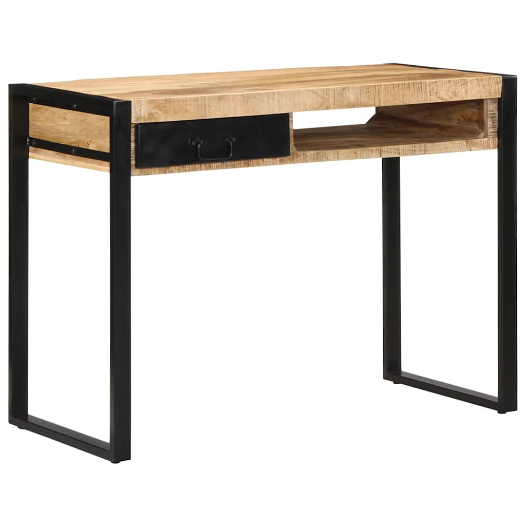 Bureau 100x50x75 cm bois de manguier brut massif Bureaux vidaXL