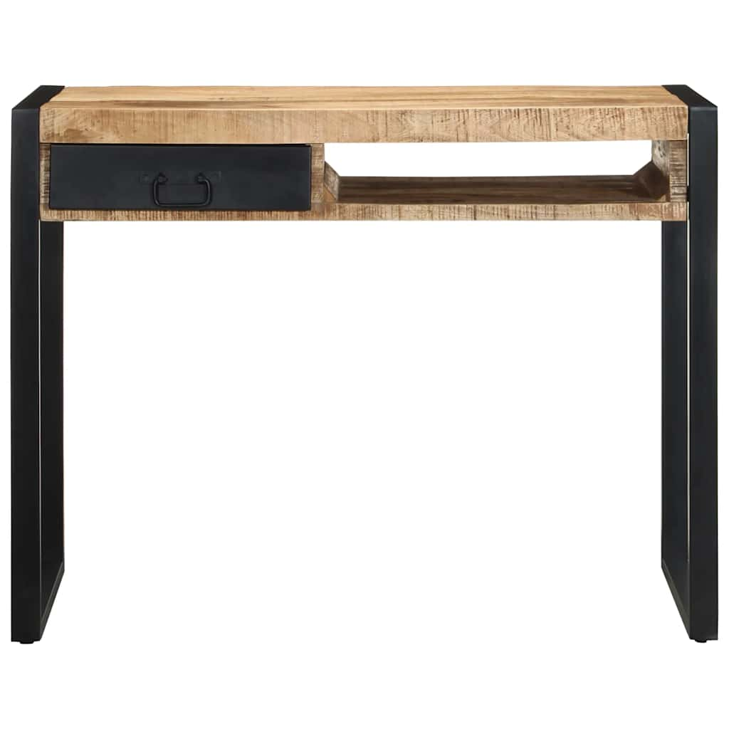 Bureau 100x50x75 cm bois de manguier brut massif Bureaux vidaXL