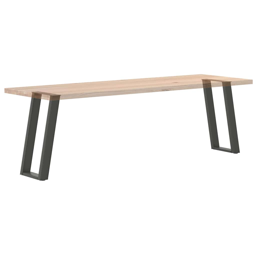 Pieds de table console forme de U 2 pcs 28x(72-73) cm acier Pieds de table vidaXL