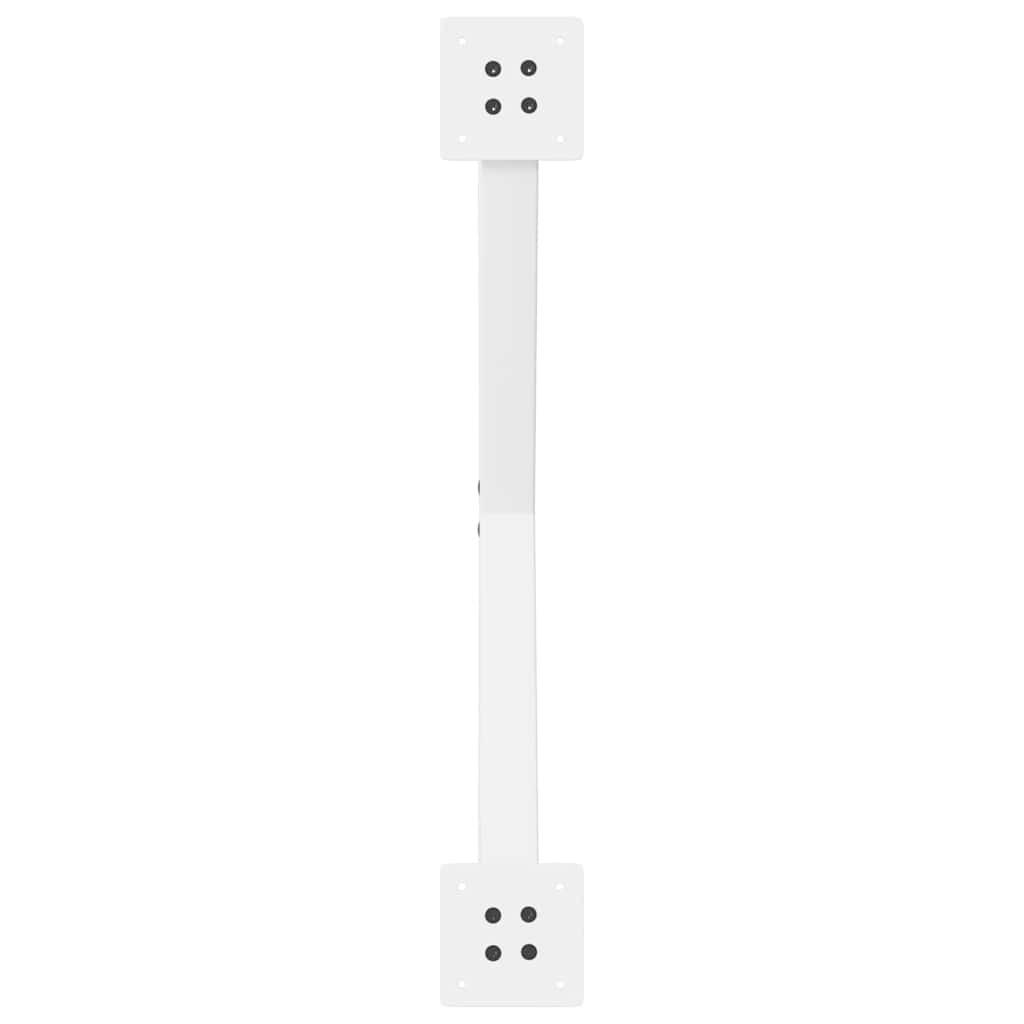 Pieds de table à manger forme de X 2 pcs blanc 80x(72-73) cm Pieds de table vidaXL