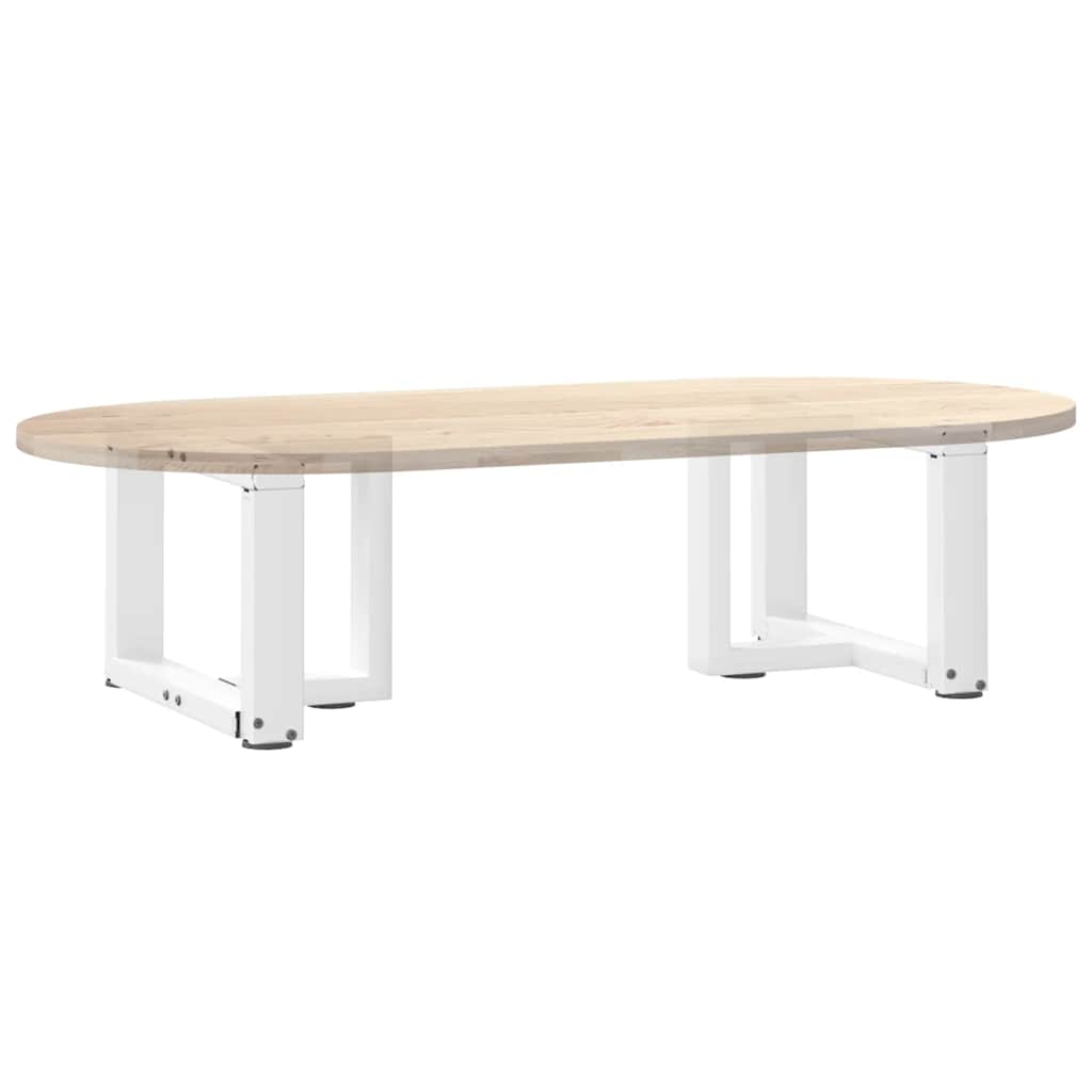 Pieds de table basse en forme de T 2 pcs blanc 40x25x(30-31) cm Pieds de table vidaXL