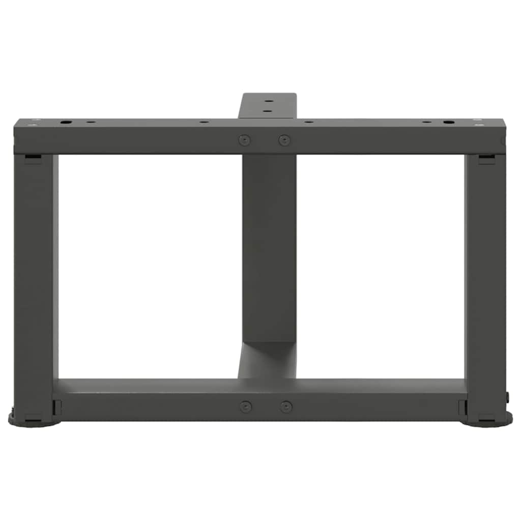 Pieds de table basse forme de T 2pcs anthracite 40x25x(30-31)cm Pieds de table vidaXL   