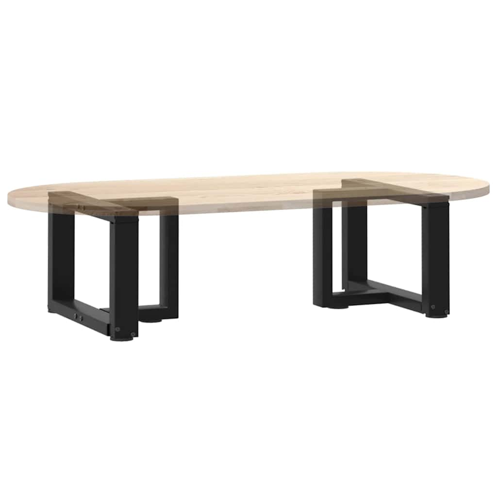 Pieds de table basse en forme de T 2 pcs noir 50x25x(30-31) cm Pieds de table vidaXL   