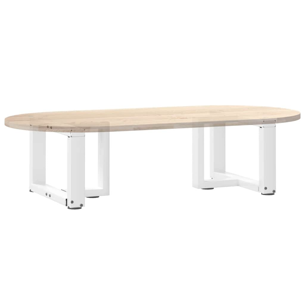 Pieds de table basse en forme de T 2 pcs blanc 50x25x(30-31) cm Pieds de table vidaXL