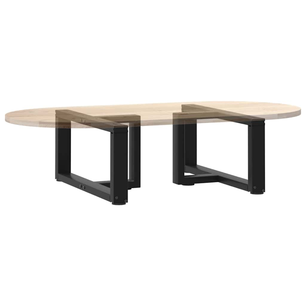 Pieds de table basse en forme de T 2 pcs noir 60x25x(30-31) cm Pieds de table vidaXL   