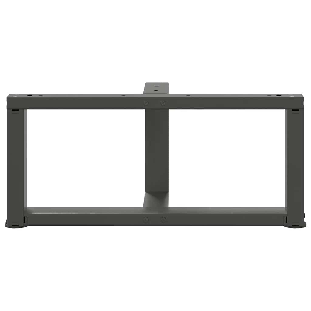 Pieds de table basse forme de T 2pcs anthracite 60x25x(30-31)cm Pieds de table vidaXL   