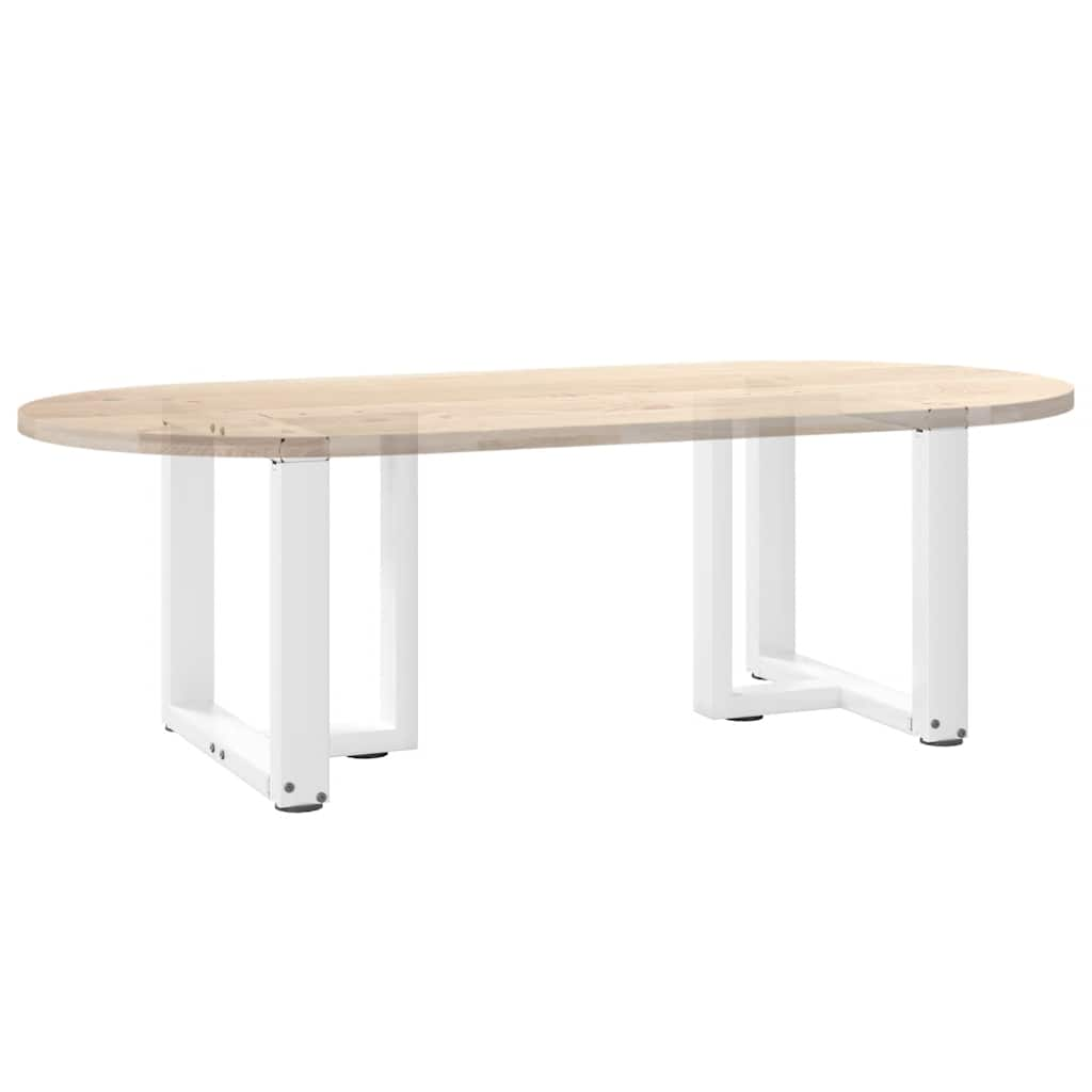 Pieds de table basse forme de T 2 pcs 50x25x(42-43) cm acier Pieds de table vidaXL