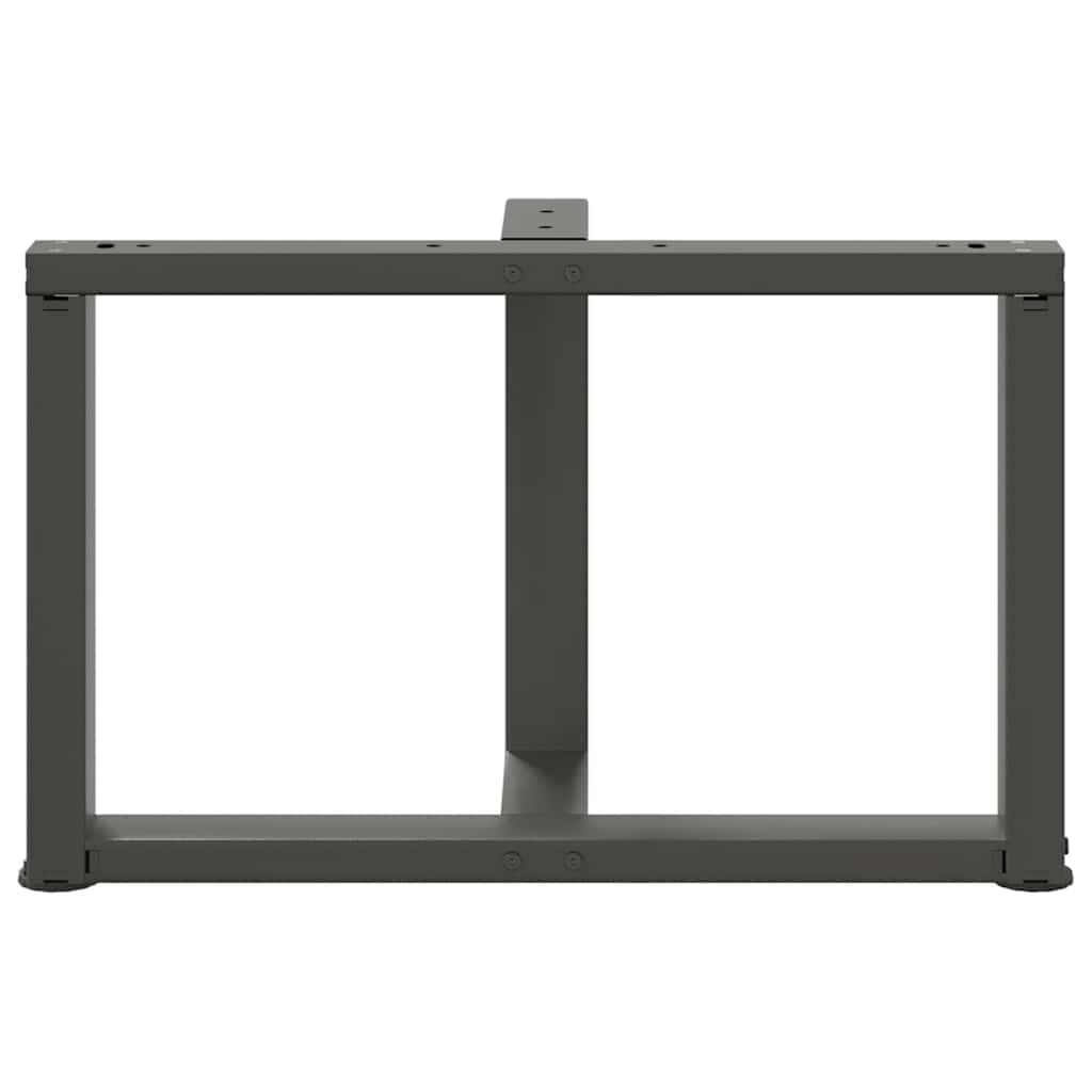 Pieds de table basse forme de T 2pcs anthracite 70x25x(42-43)cm Pieds de table vidaXL   