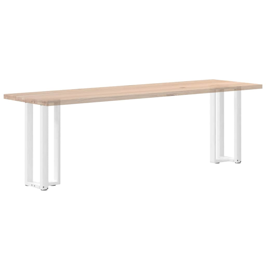 Pieds de table console forme de T 2 pcs blanc 20x28x(72-73) cm Pieds de table vidaXL