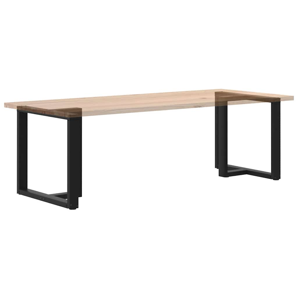 Pieds de table à manger forme de T 2 pcs noir 70x35x(72-73) cm Pieds de table vidaXL   