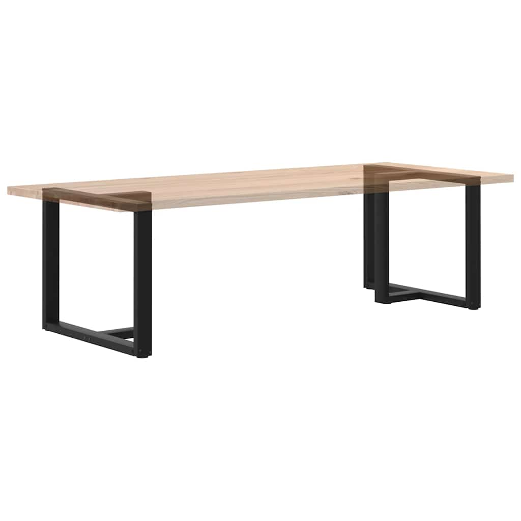 Pieds de table à manger forme de T 2 pcs noir 100x35x(72-73) cm Pieds de table vidaXL   