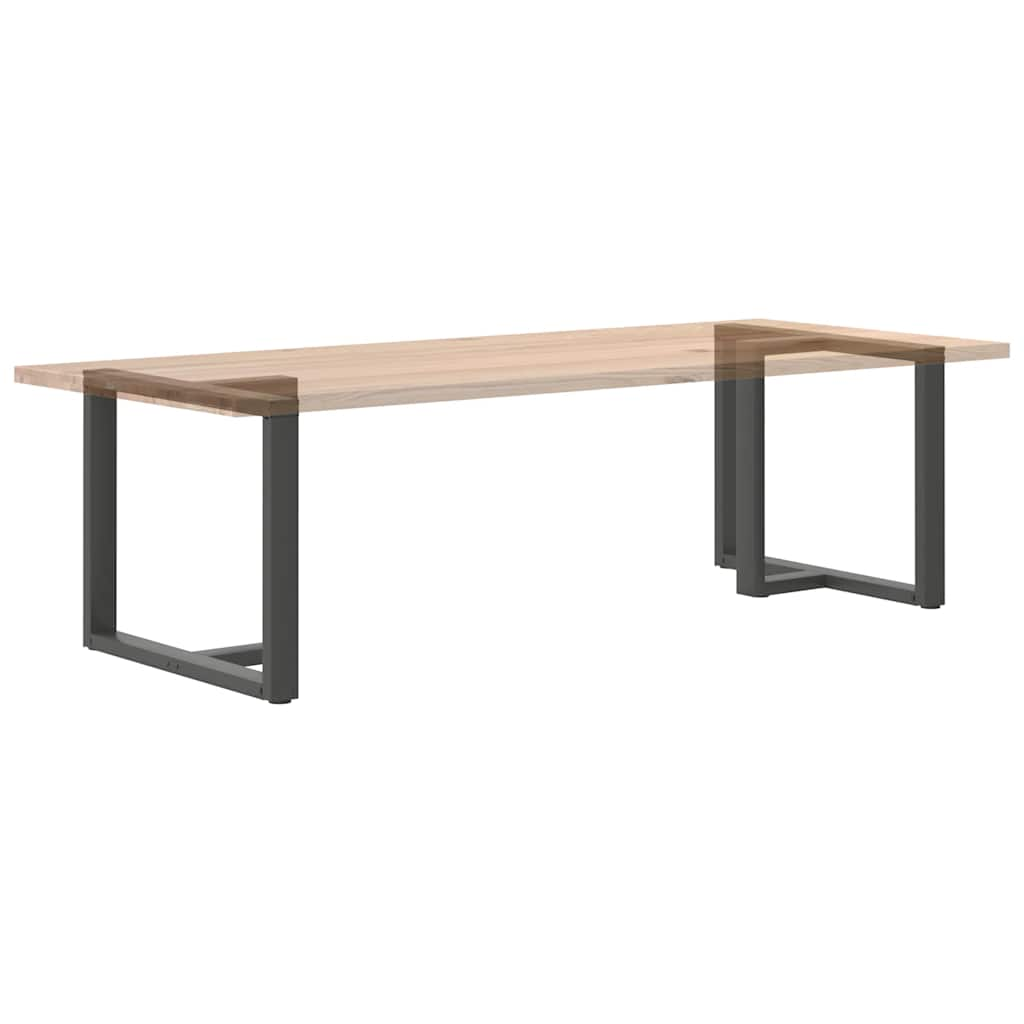 Pieds de table à manger forme de T 2 pcs 100x35x(72-73)cm acier Pieds de table vidaXL   