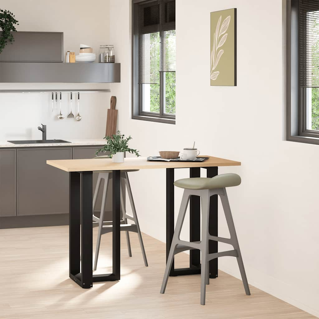 Pieds de table de bar forme de T 2 pcs noir 40x35x(91-92) cm Pieds de table vidaXL   