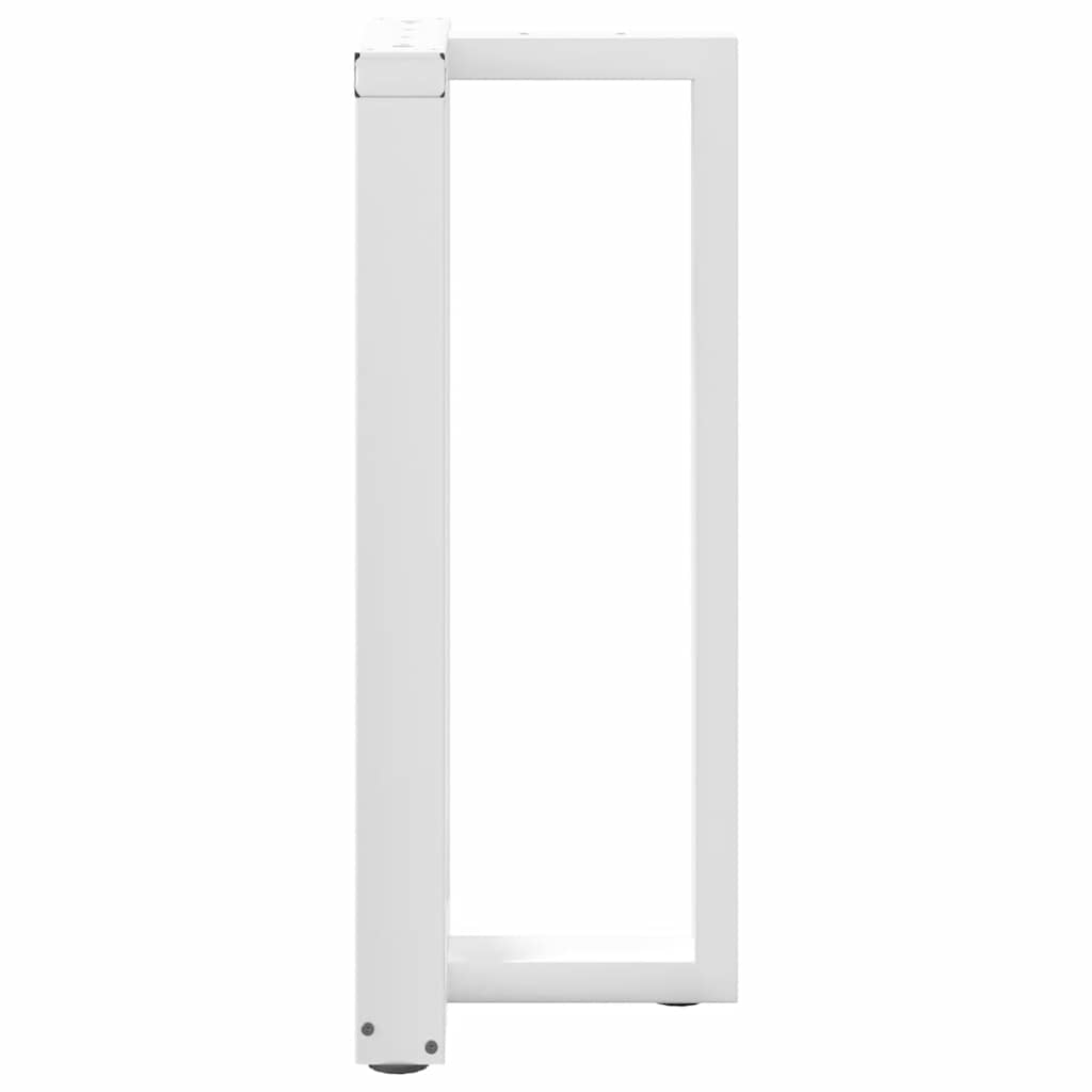 Pieds de table de bar forme de T 2 pcs blanc 40x35x(91-92) cm Pieds de table vidaXL