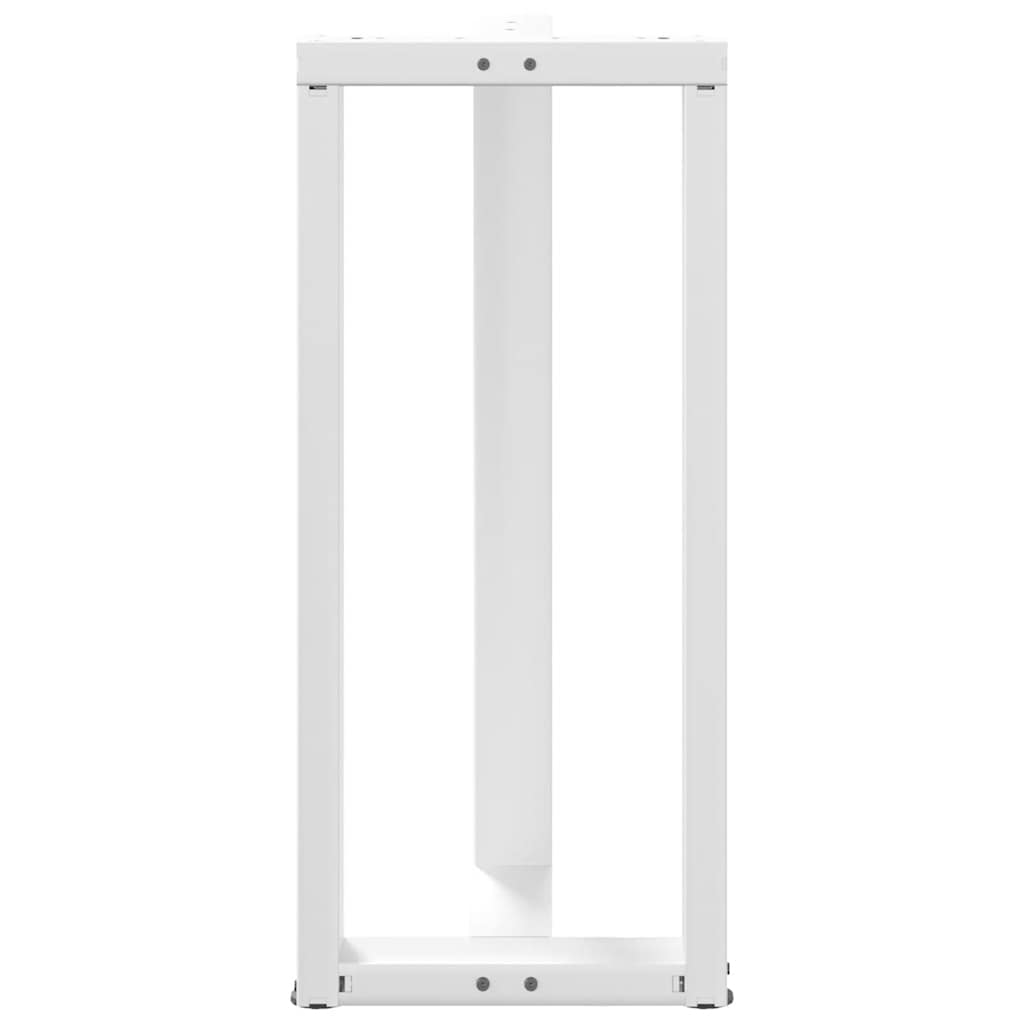 Pieds de table de bar forme de T 2 pcs blanc 40x35x(91-92) cm Pieds de table vidaXL