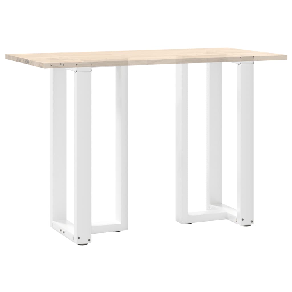 Pieds de table de bar forme de T 2 pcs blanc 40x35x(91-92) cm Pieds de table vidaXL