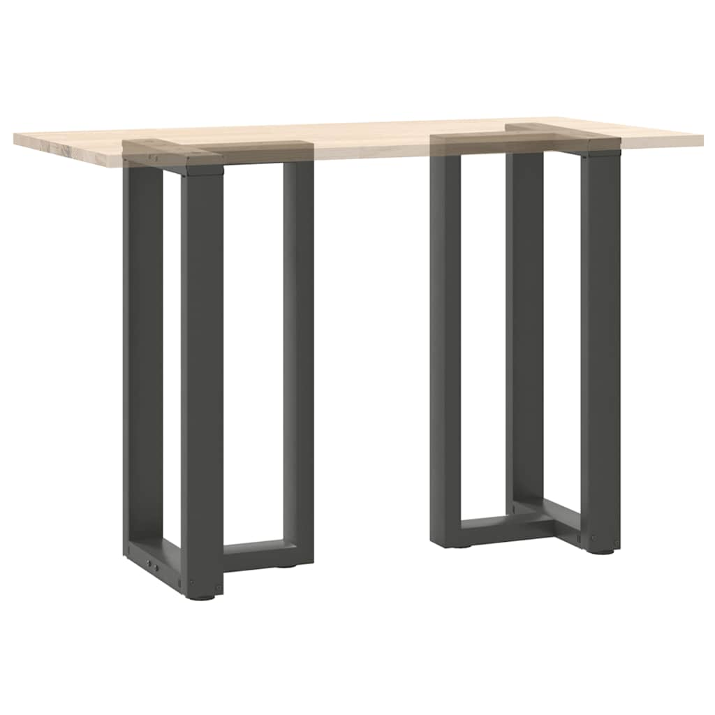 Pieds de table de bar forme de T 2 pcs anthracite acier Pieds de table vidaXL   