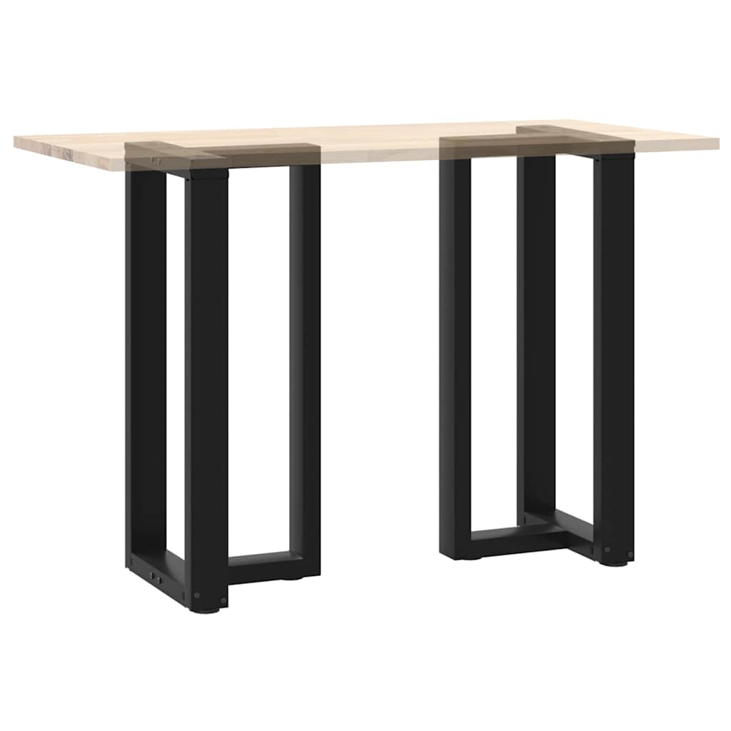 Pieds de table de bar forme de T 2 pcs noir 50x35x(91-92) cm Pieds de table vidaXL   