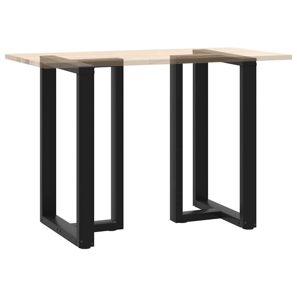 Pieds de table de bar forme de T 2 pcs noir 60x35x(91-92) cm Pieds de table vidaXL   