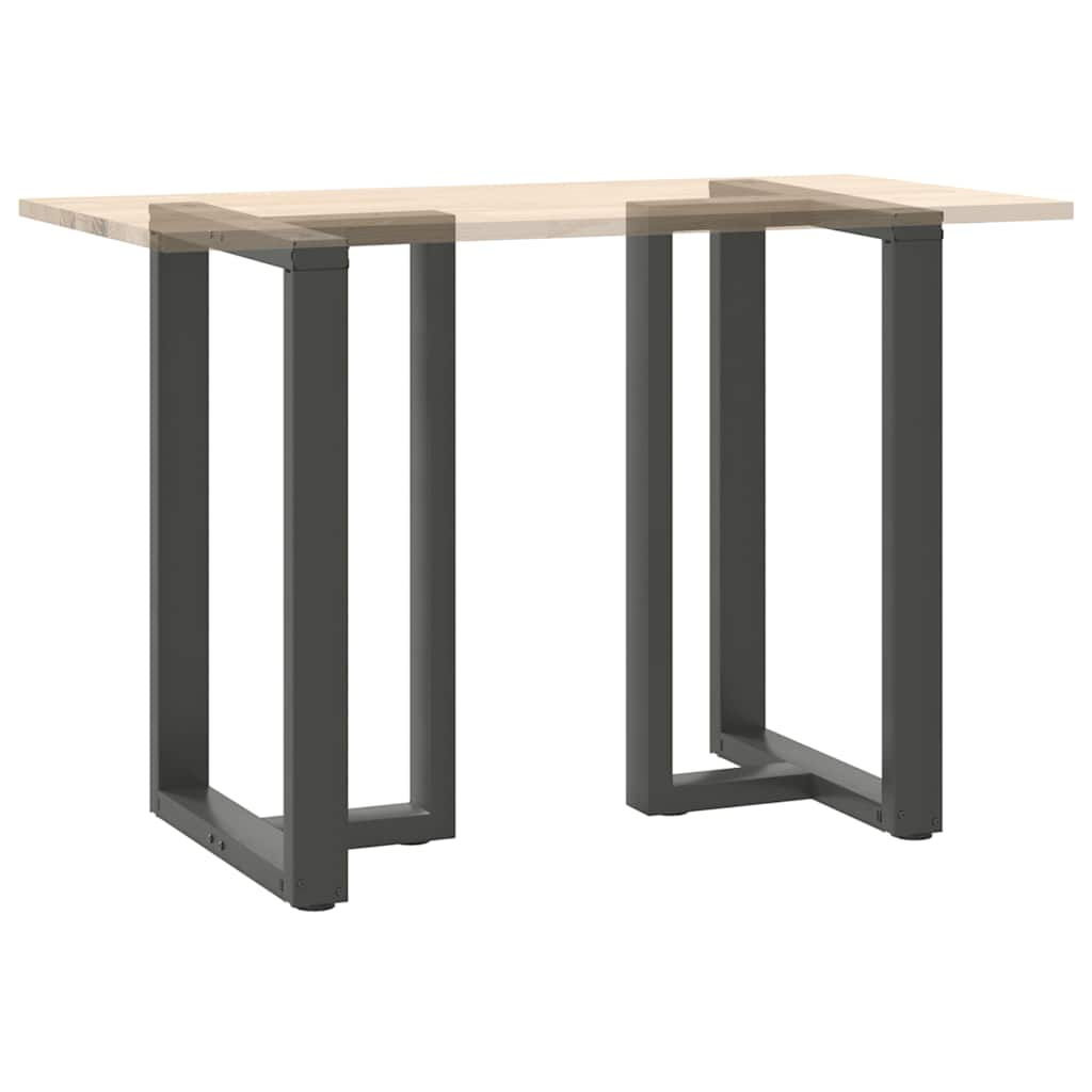 Pieds de table de bar forme de T 2 pcs anthracite acier Pieds de table vidaXL   