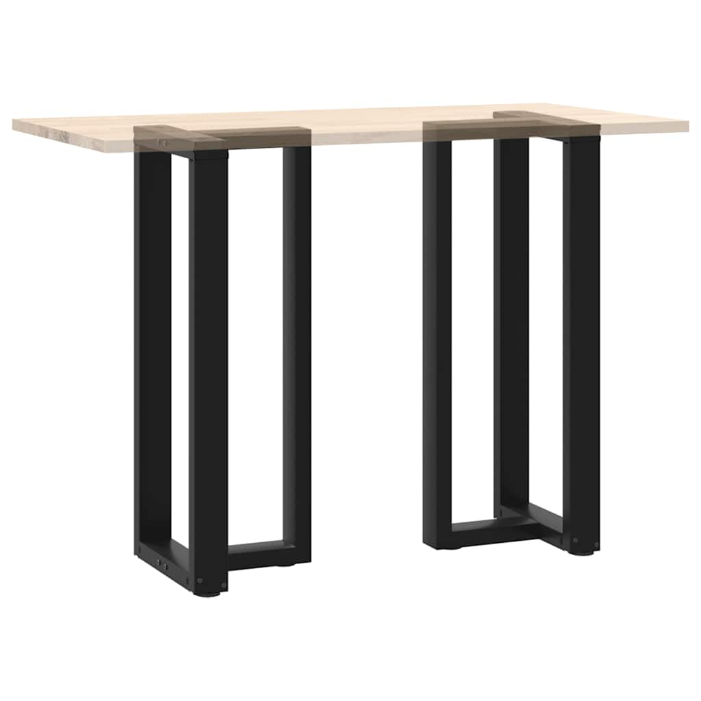 Pieds de table de bar forme de T 2 pcs noir 40x35x(101-102) cm Pieds de table vidaXL   