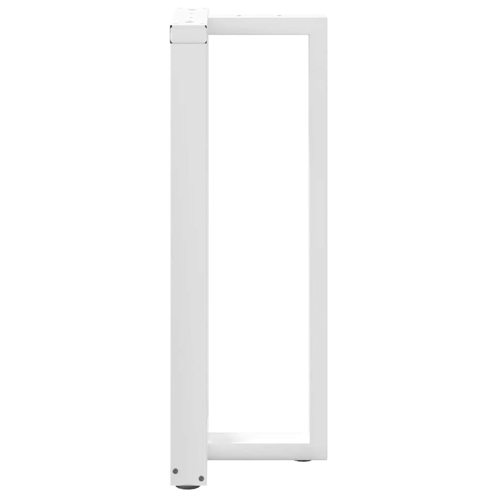 Pieds de table de bar forme de T 2 pcs blanc 40x35x(101-102) cm Pieds de table vidaXL