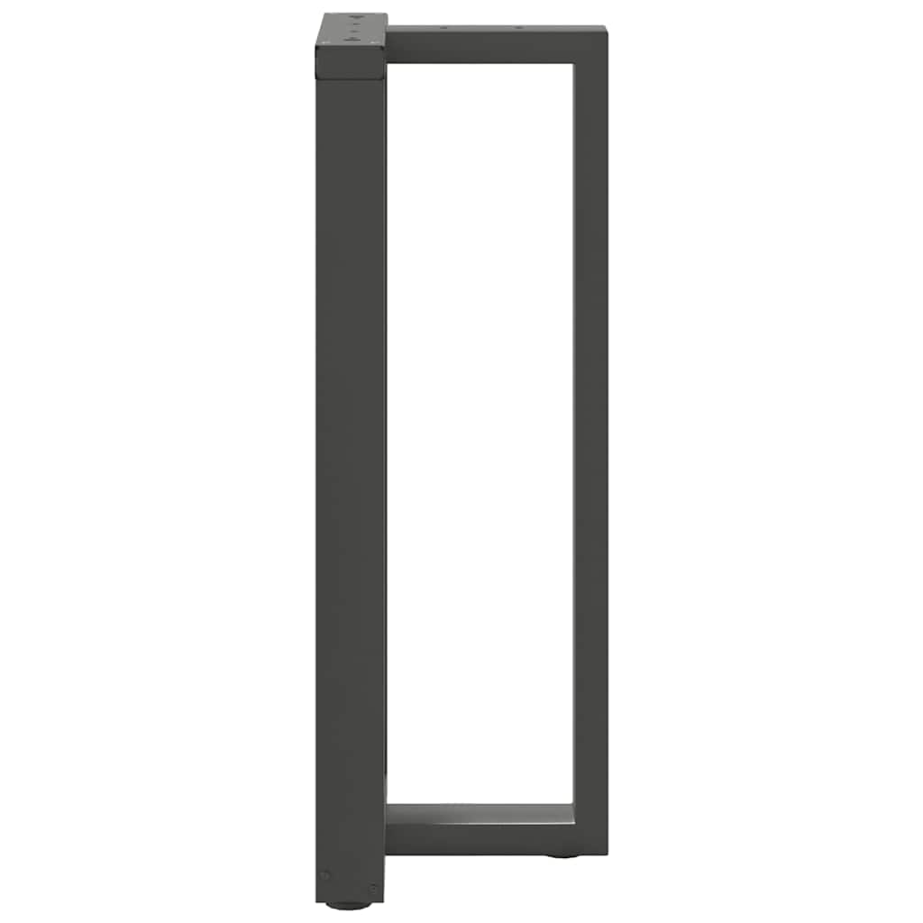 Pieds de table de bar forme de T 2 pcs anthracite acier Pieds de table vidaXL   