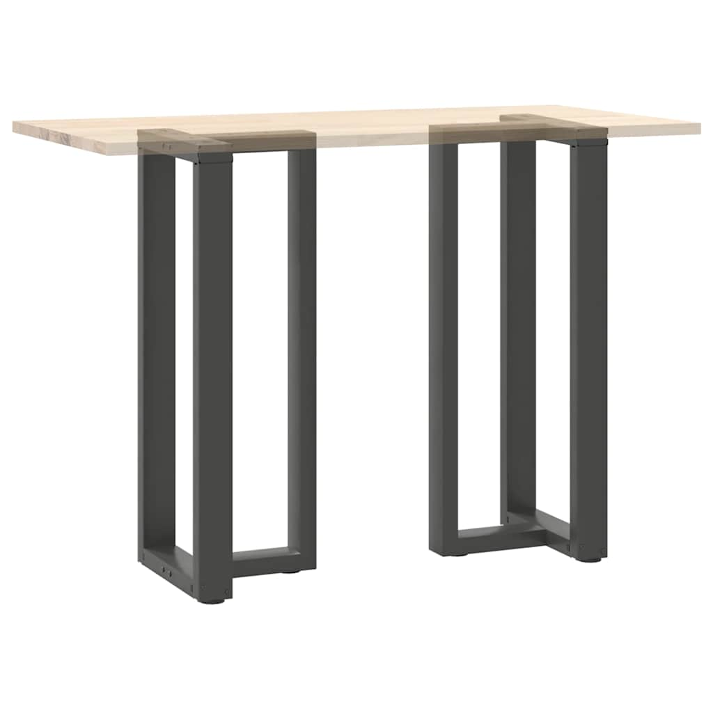 Pieds de table de bar forme de T 2 pcs anthracite acier Pieds de table vidaXL   