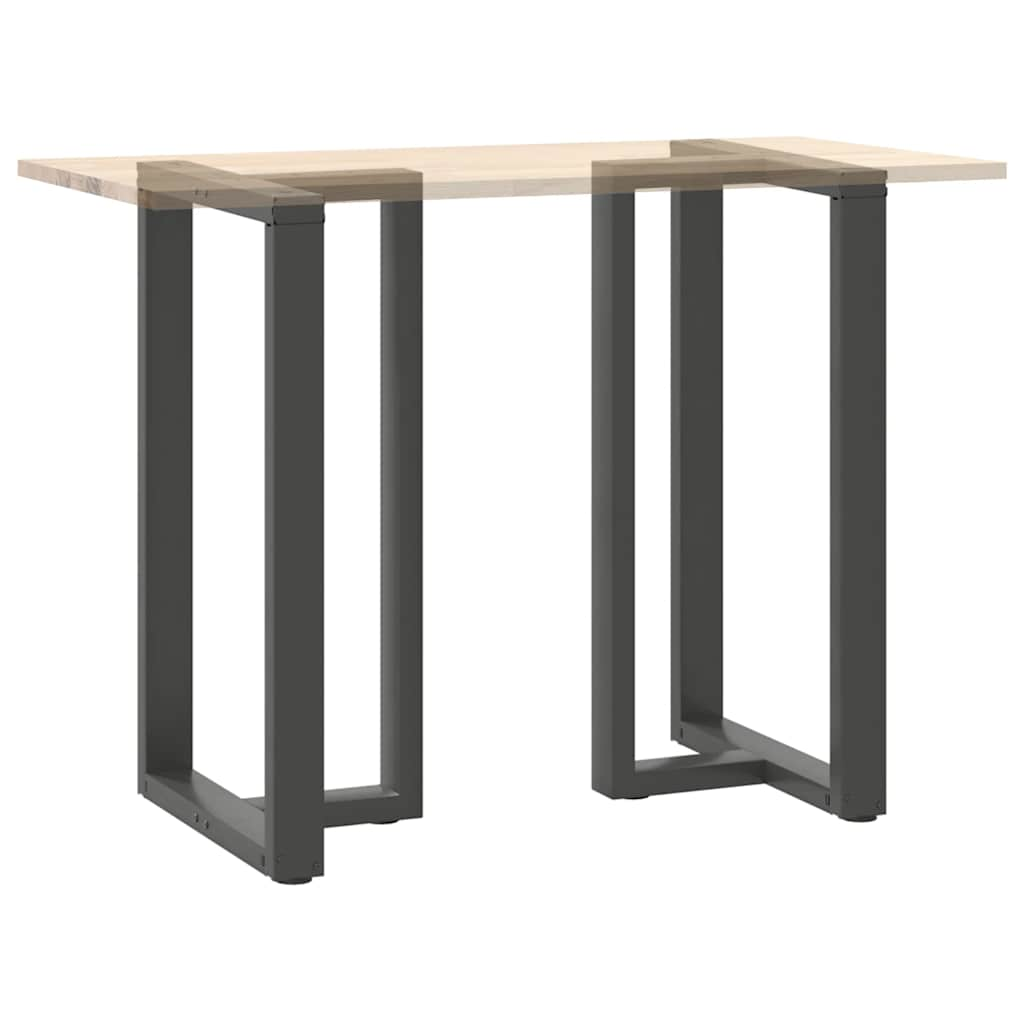 Pieds de table de bar forme de T 2 pcs anthracite acier Pieds de table vidaXL   